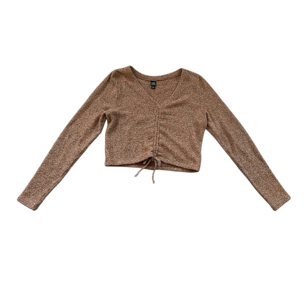 Brown Long Sleeve Women's‎ Top